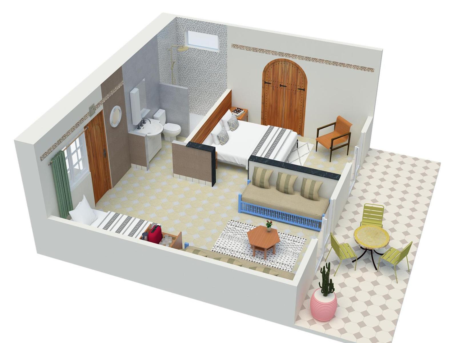 Hotel Dar Beynana Sidi Bibi Zimmer foto